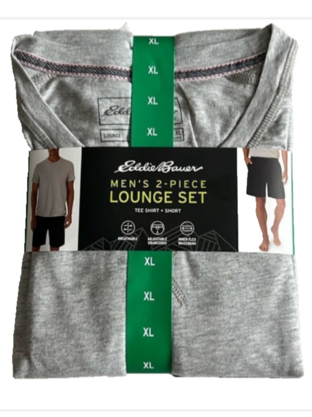Eddie Bauer Men's 2-piece Lounge Set NEW